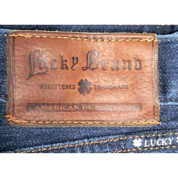 Lucky Brand 361 Jeans Mens Size 32 x 30 Vintage Straight Dark Wash Cotton Denim - Picture 13 of 13